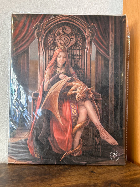 Dragon queen canvas