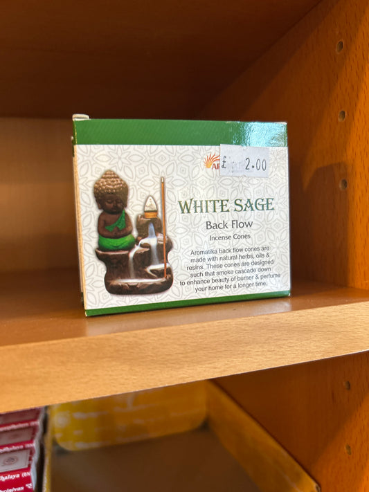 White sage backflow