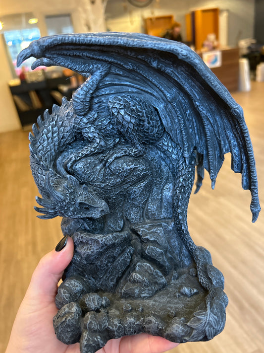 Dragon pool backflow burner