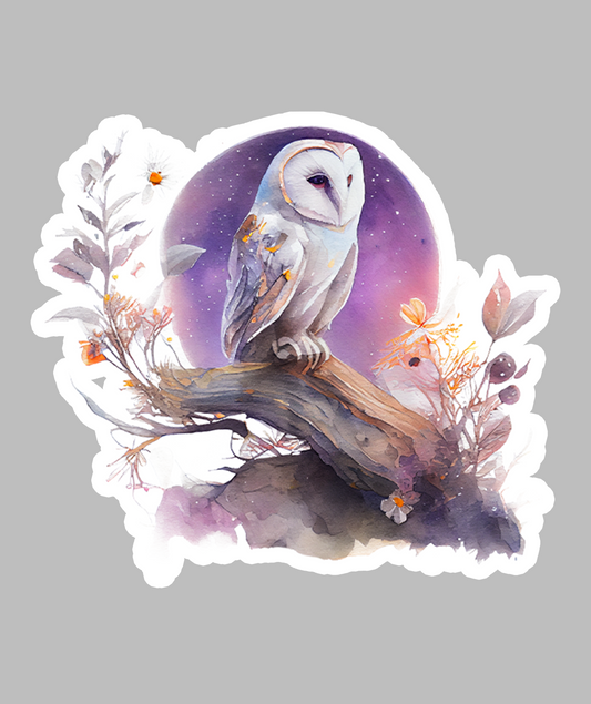 Barn Owl Sticker