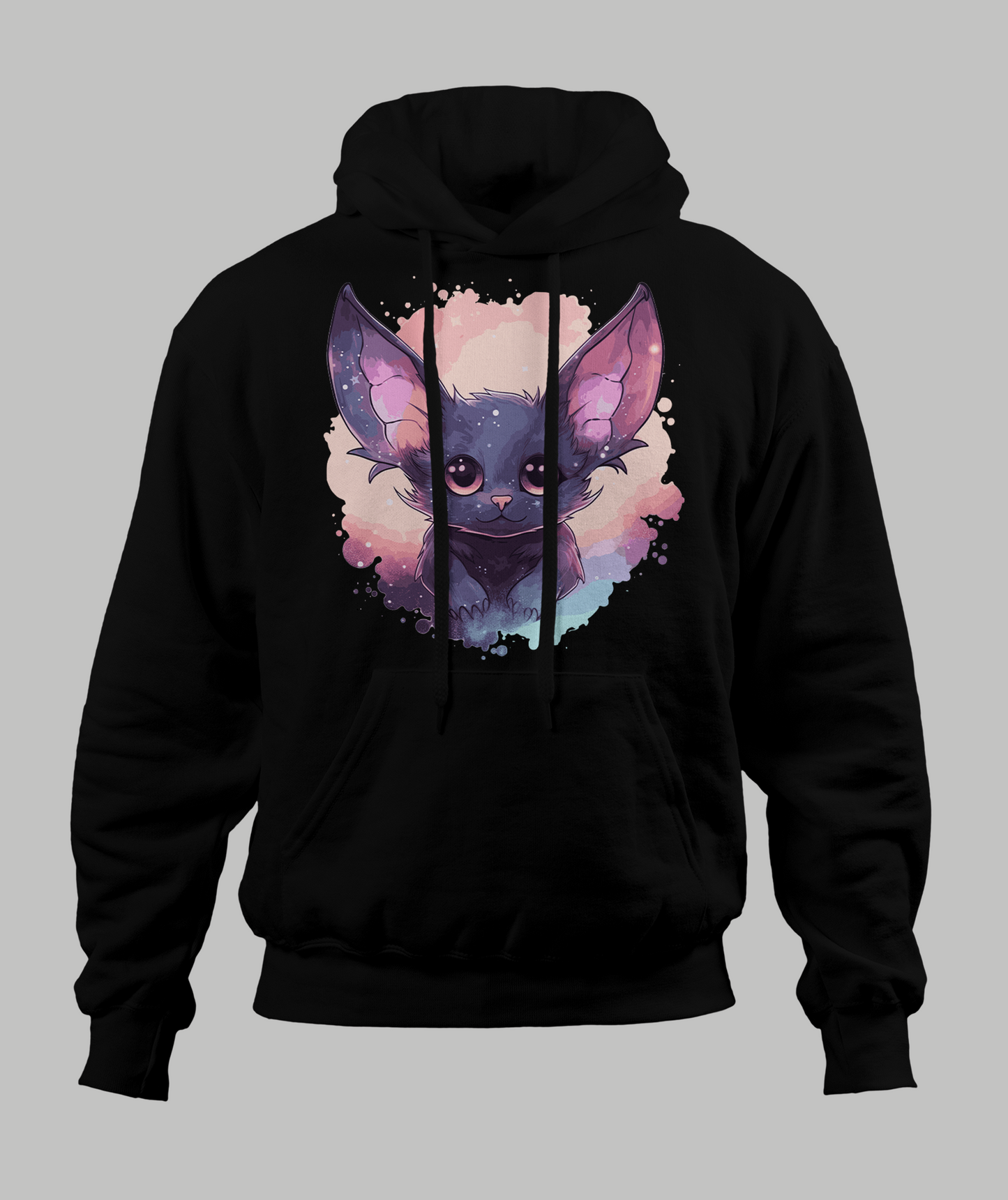 Pastal Cute Bat Hoodie