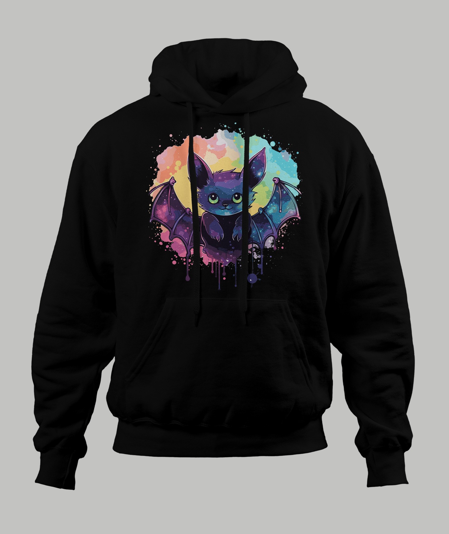 Pastal Bat Hoodie