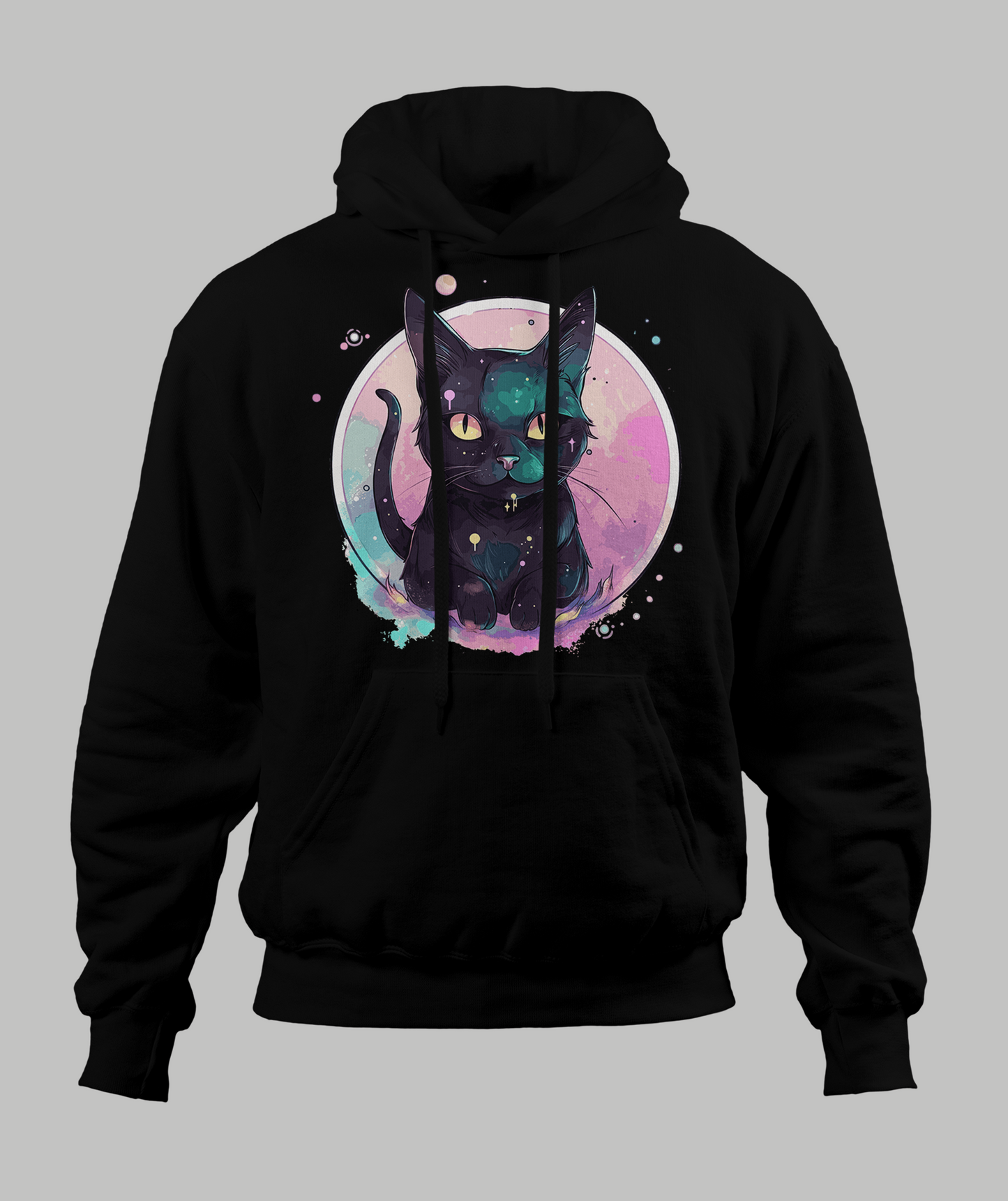 Pastal Orb Cat Hoodie