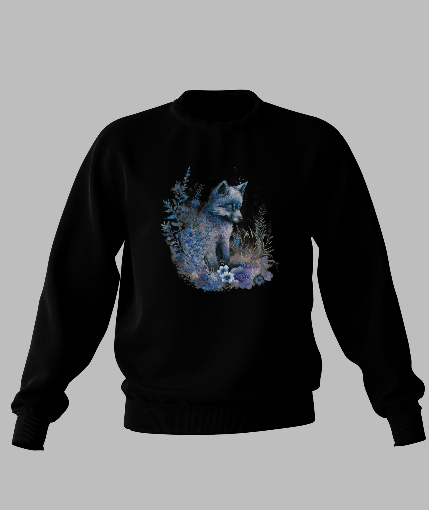 Blue Fox Cub Sweater