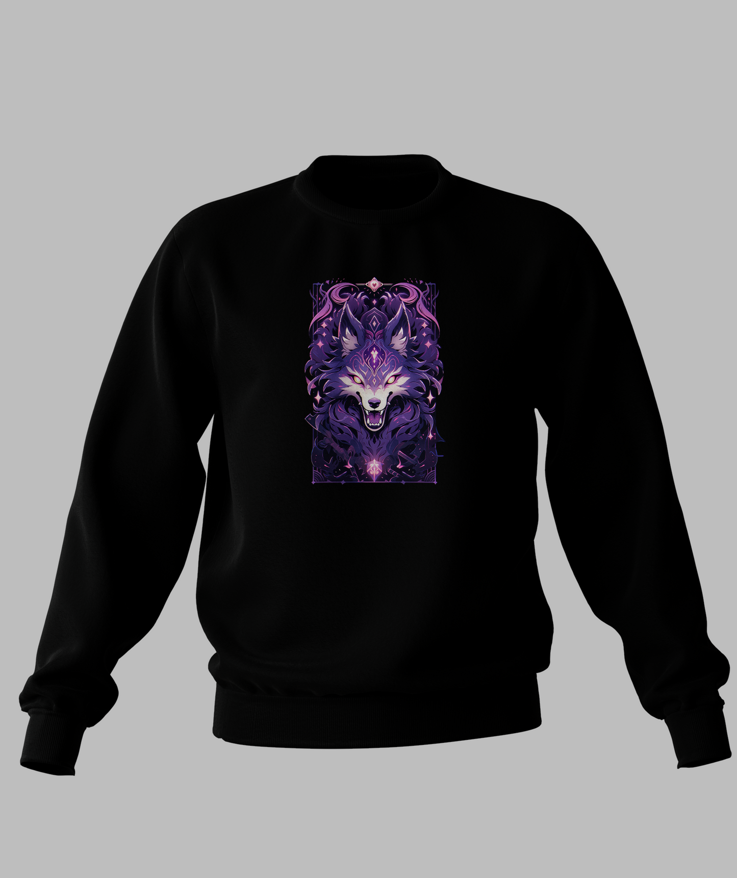 Creepy Wolf Sweater