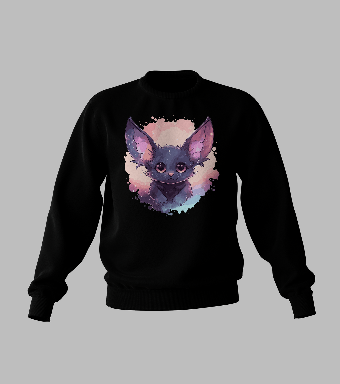 Pastal Cute Bat Sweater