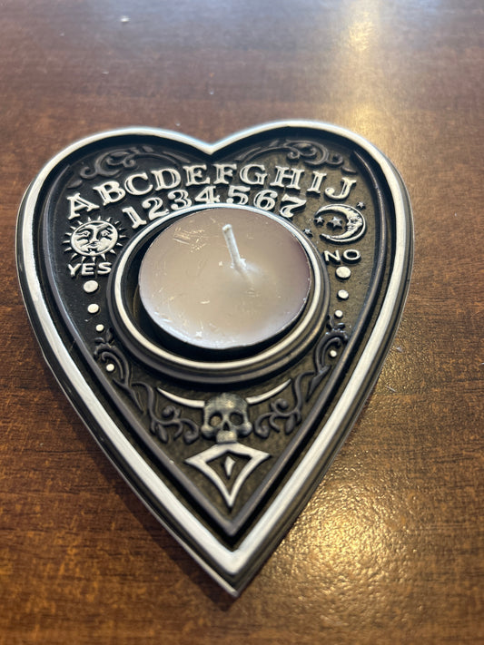 Spirit Board tea light holder