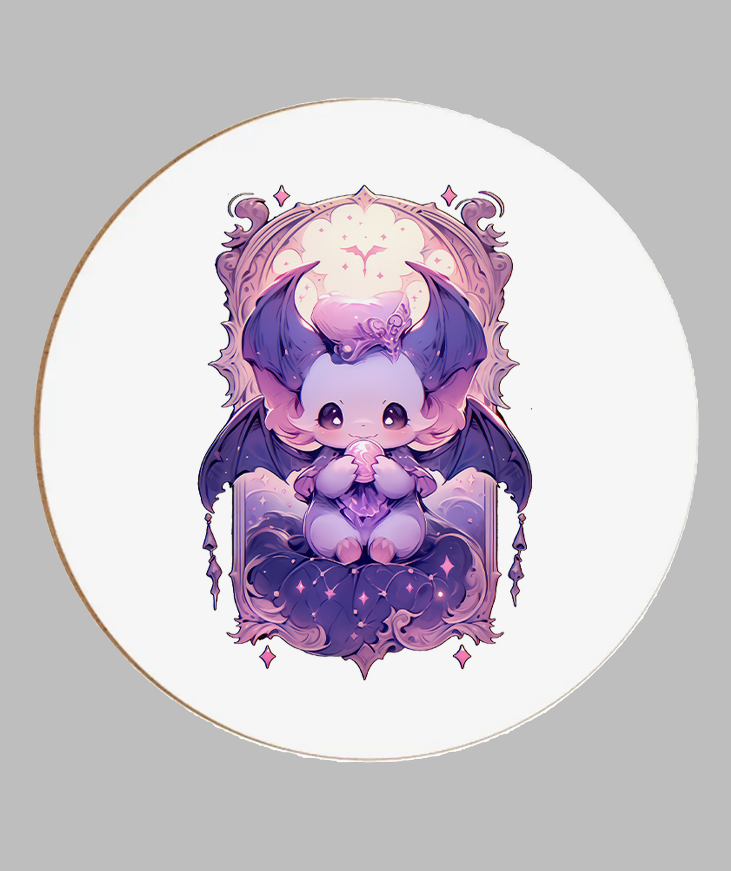 Chibi Bat Coaster