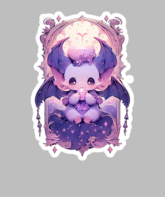 Chibi Bat Sticker