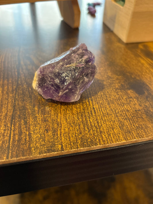 Raw amethyst