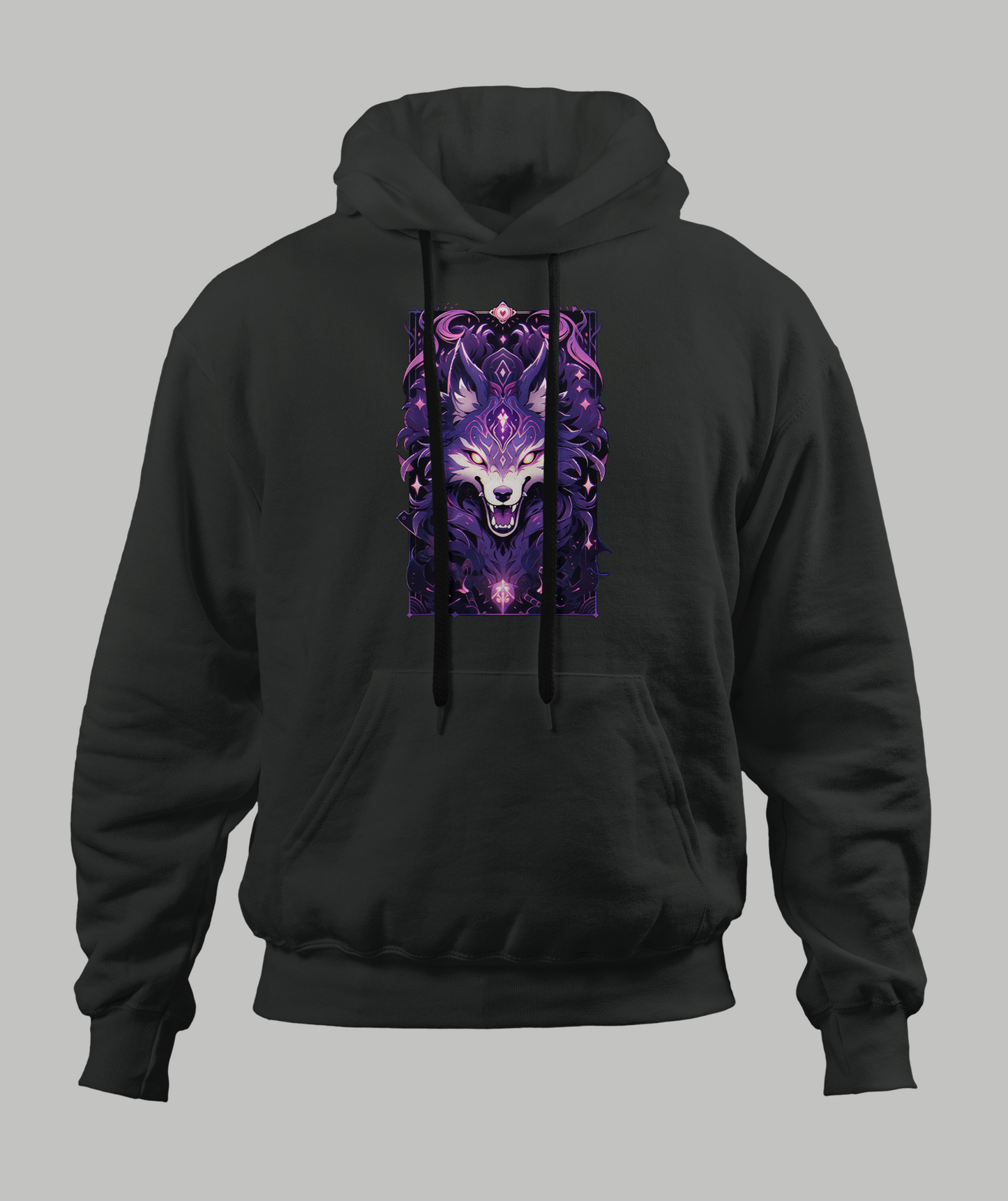 Creepy Wolf Hoodie