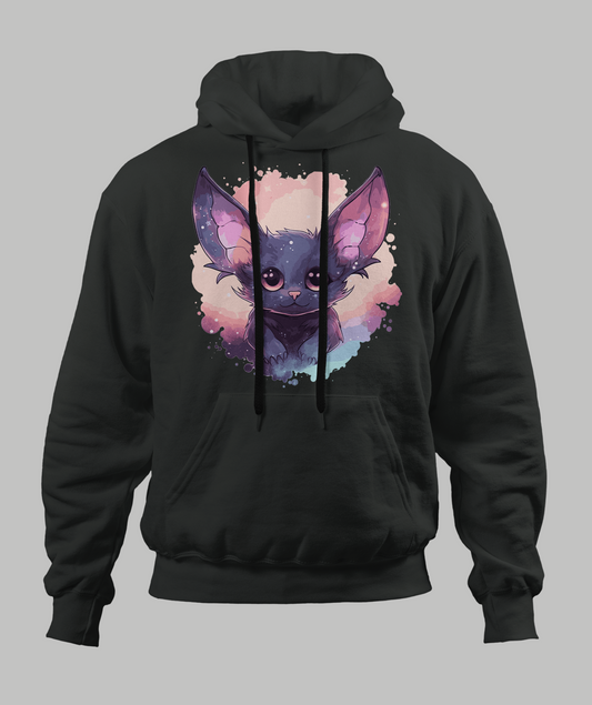 Pastal Cute Bat Hoodie