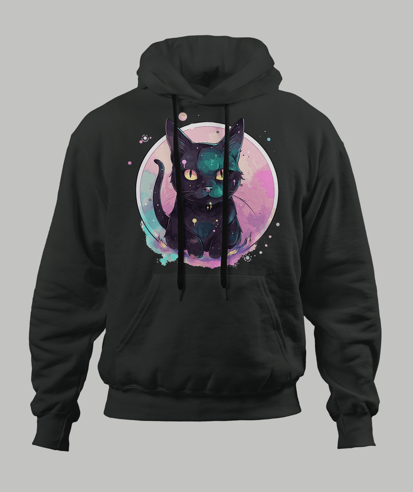 Pastal Orb Cat Hoodie