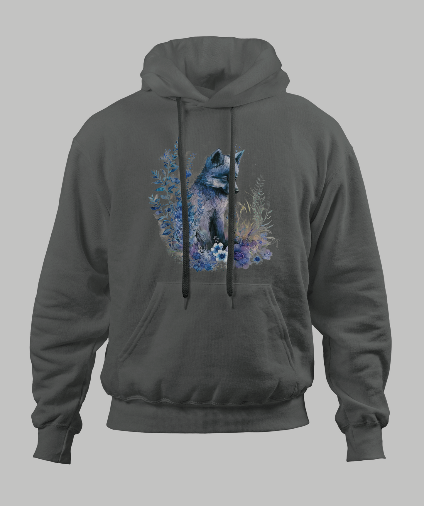 Blue Fox Cub Hoodie