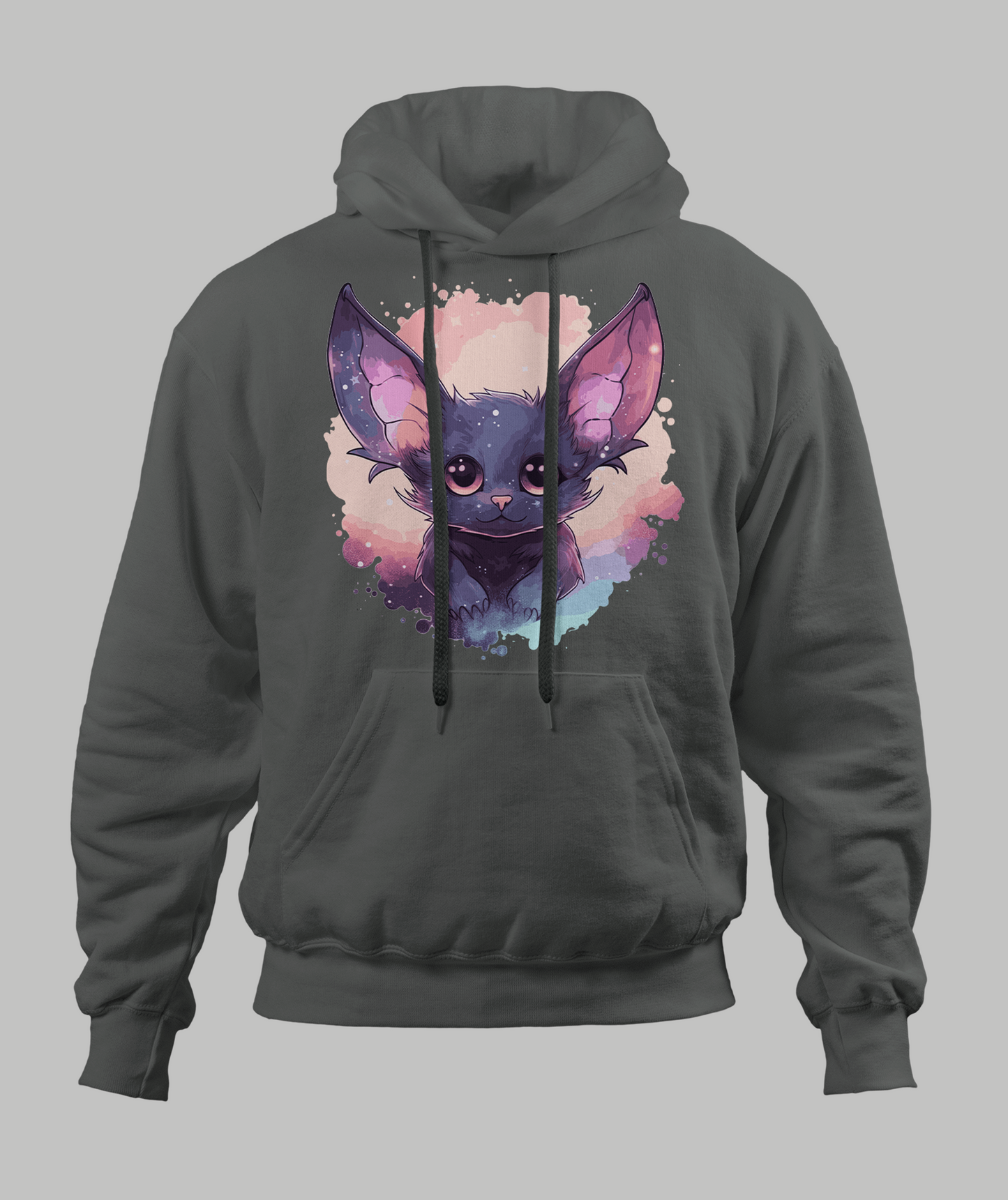 Pastal Cute Bat Hoodie