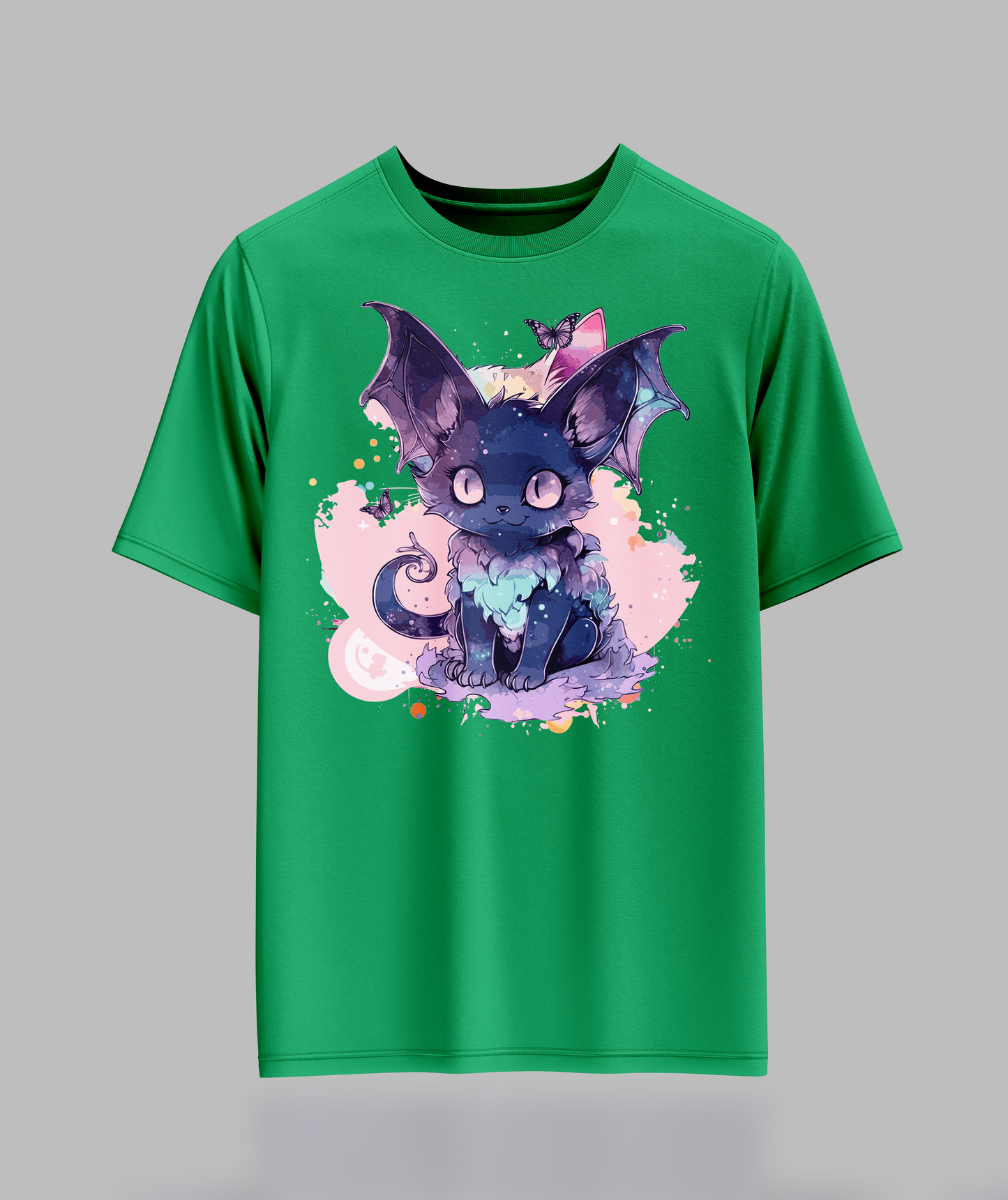 Pastal Bat Cat T-Shirt