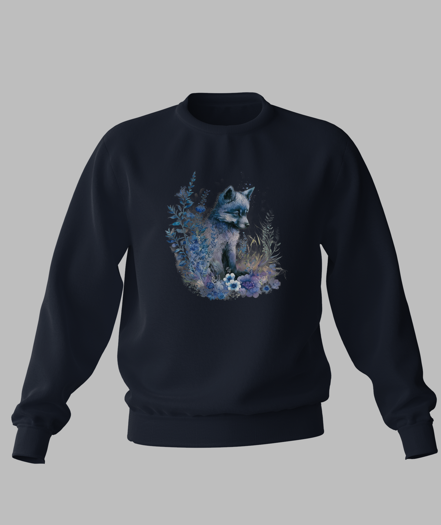 Blue Fox Cub Sweater