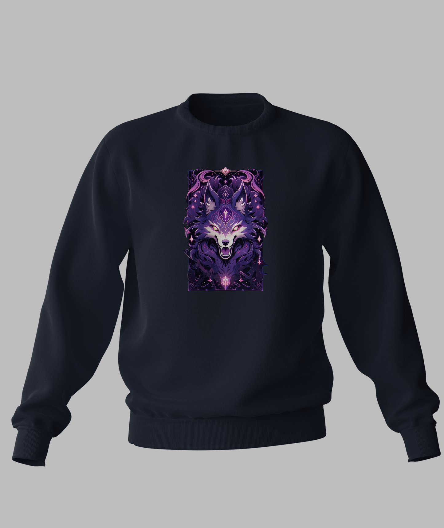 Creepy Wolf Sweater