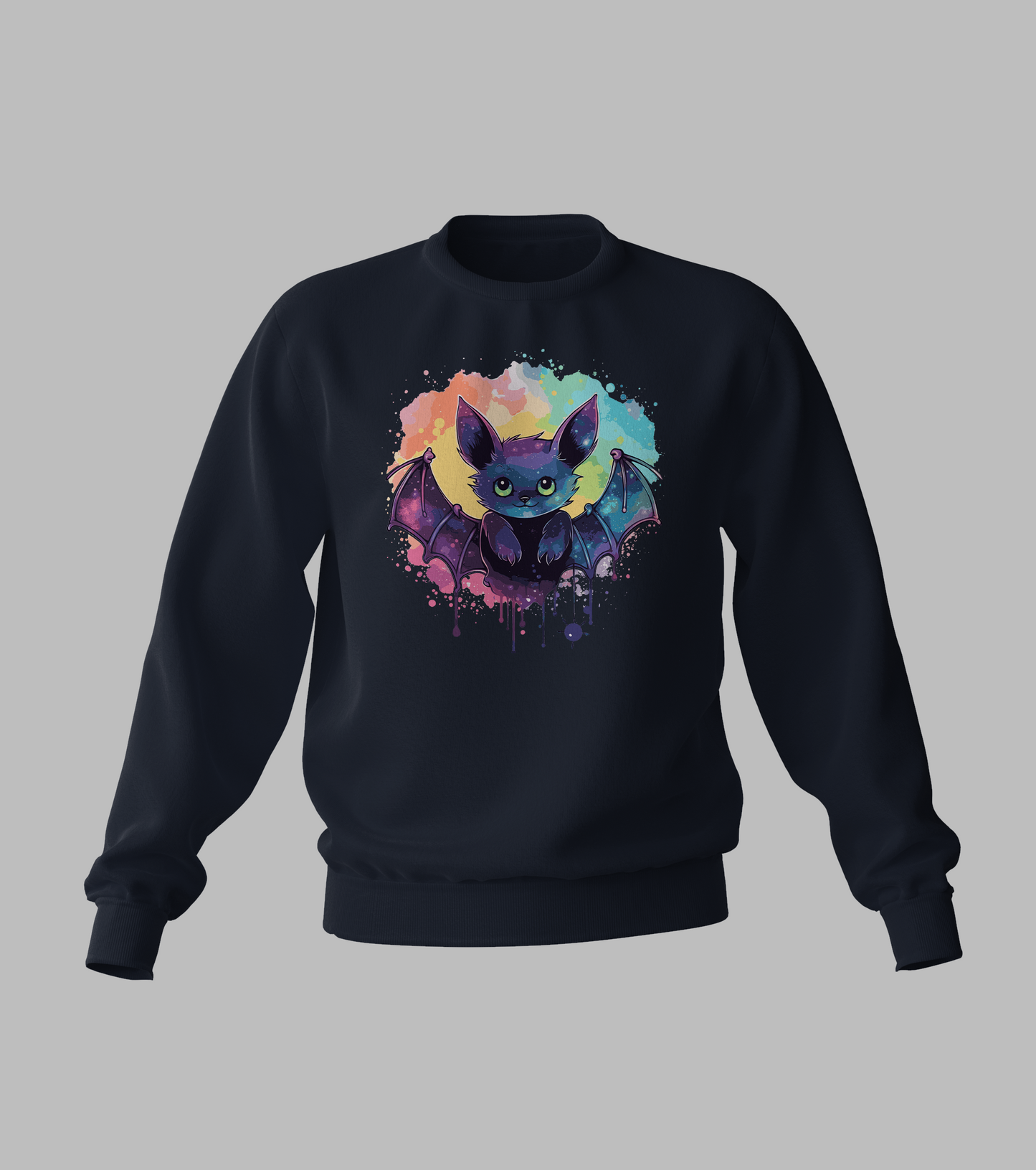 Pastal Bat Sweater