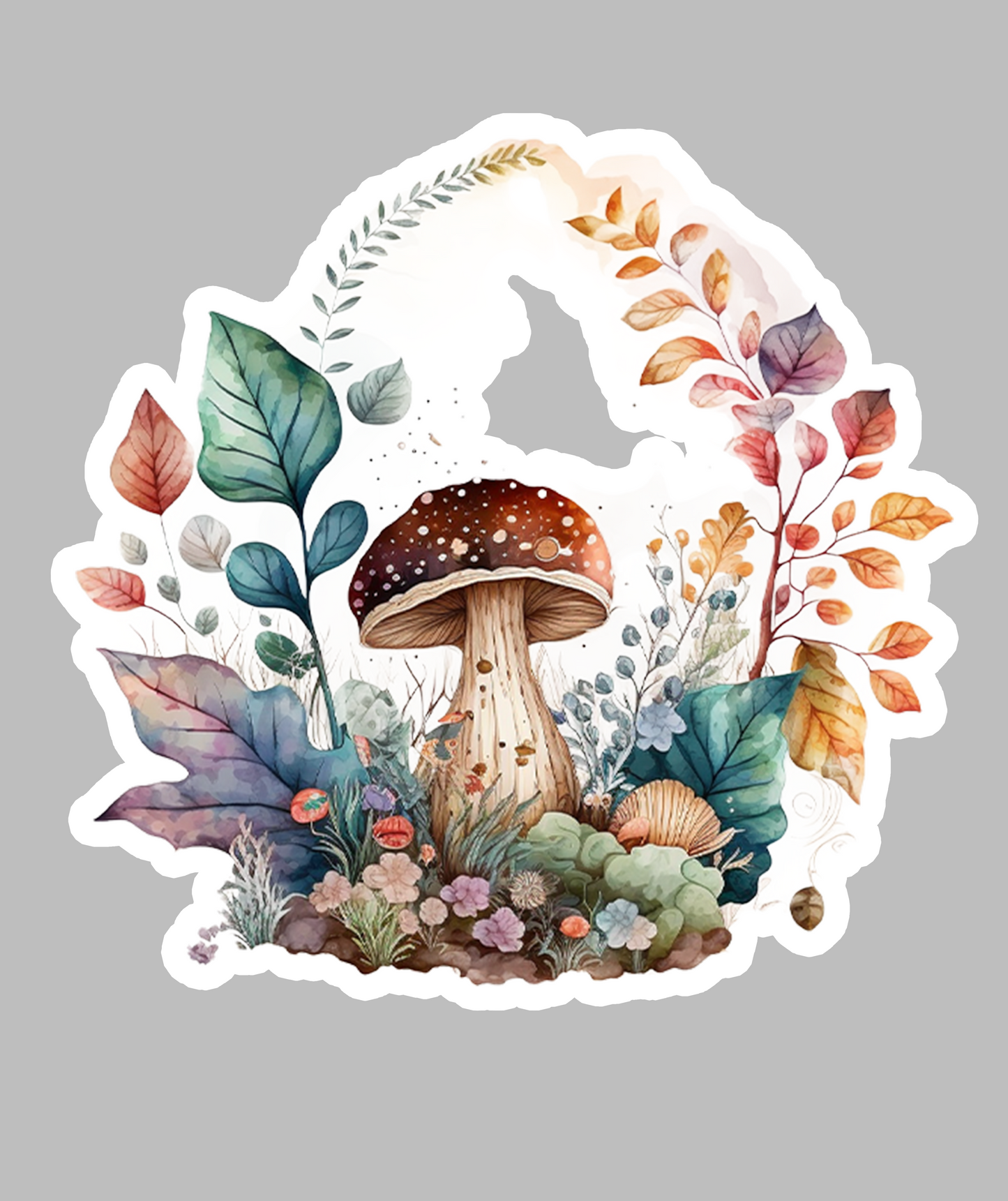 Mushroom Sticker