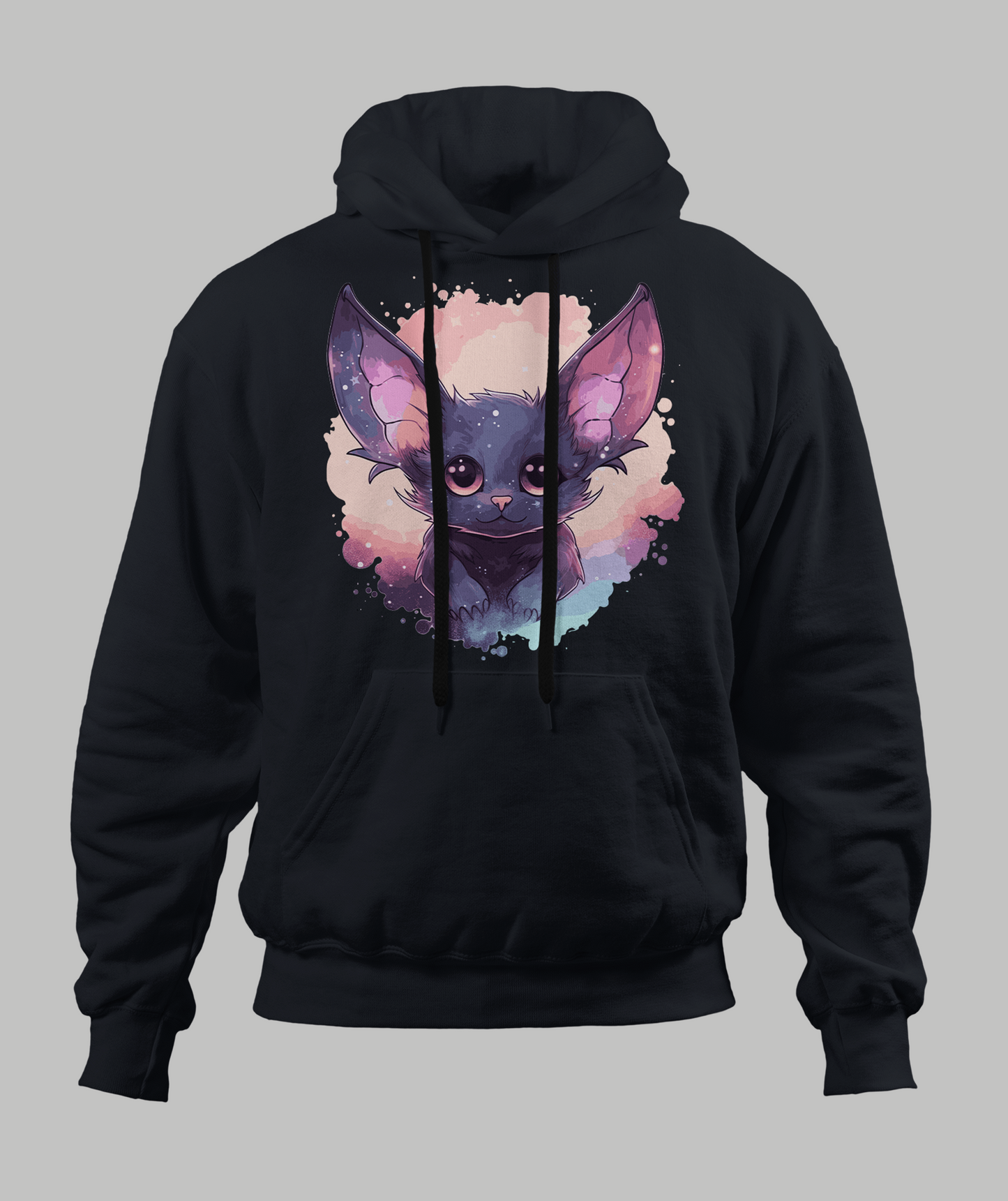 Pastal Cute Bat Hoodie