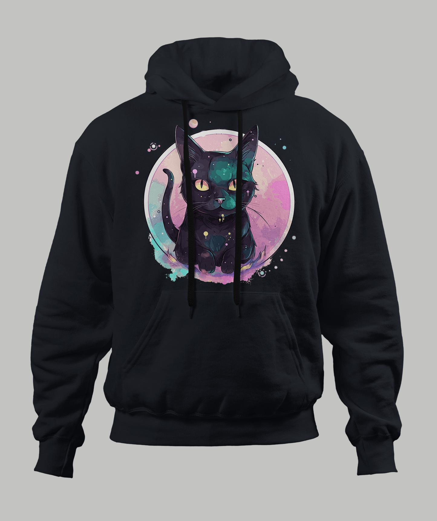 Pastal Orb Cat Hoodie