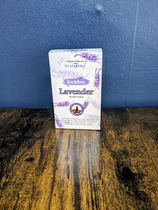 Lavender Backflow Incense