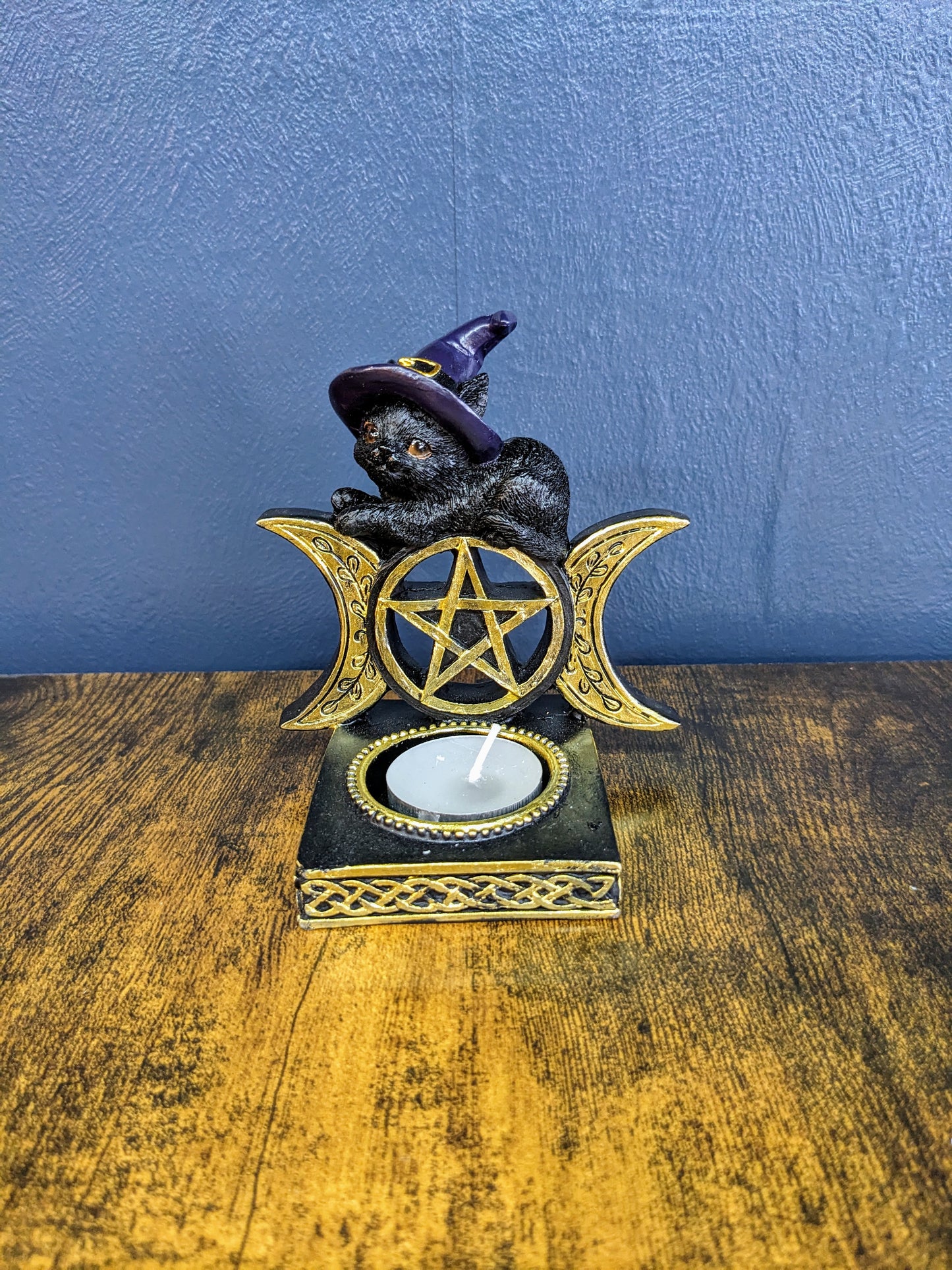 Black Magic Tea Light Holder