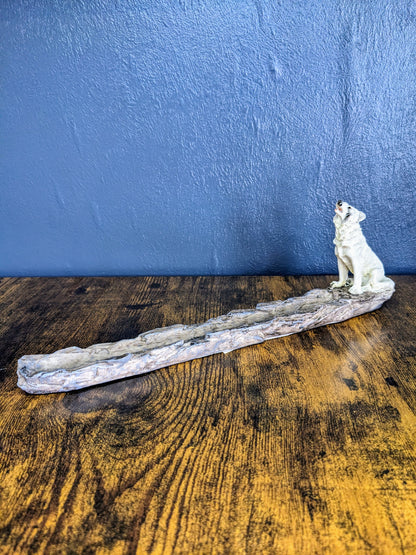 Wolf Call Incense Holder