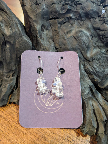 Opalite Chip Drop Earrings