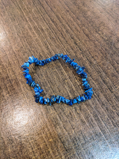 Lapis Lazuli Chip Bracelet