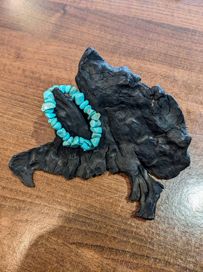 Turquoise Chip Bracelet