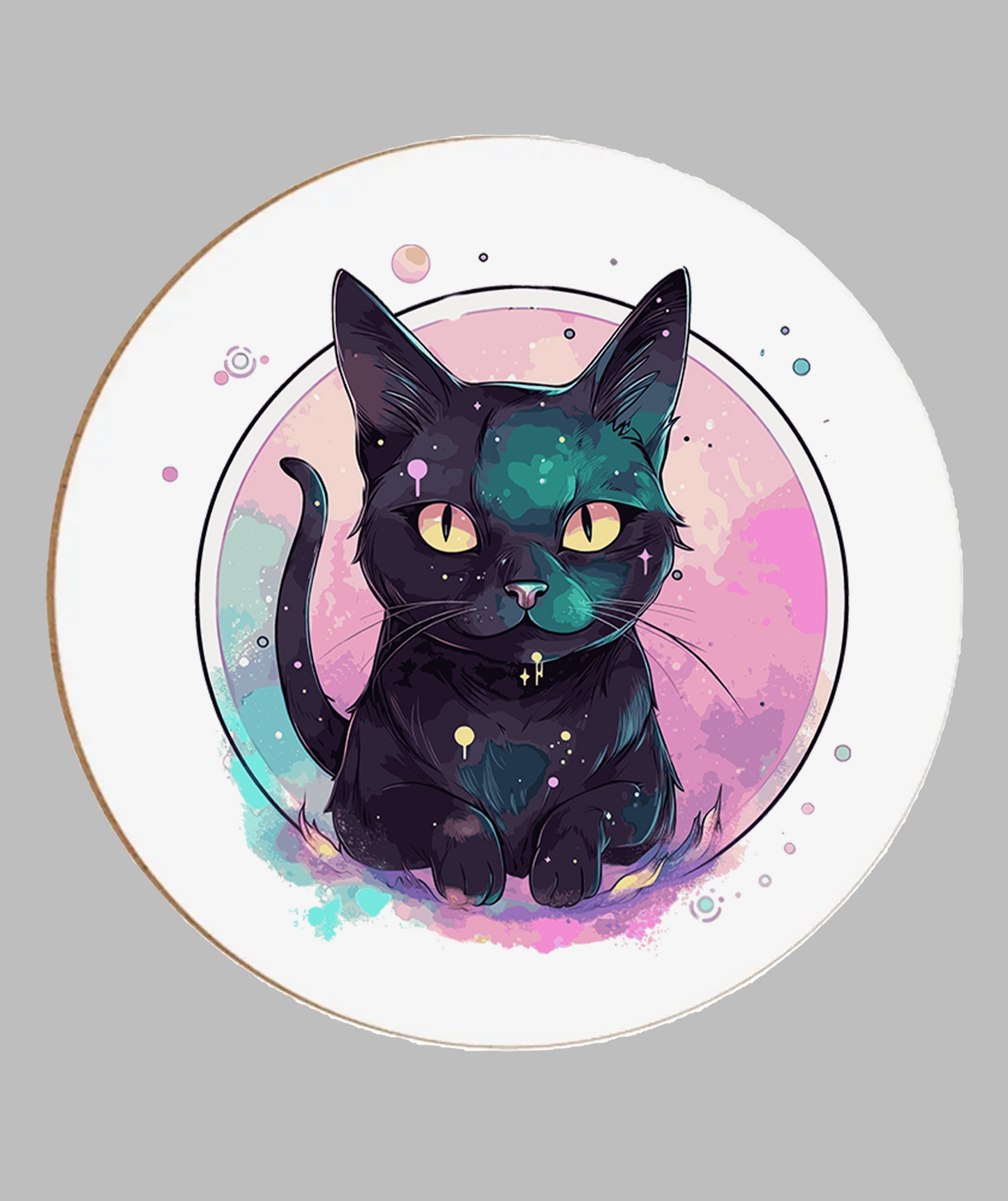 Pastal Orb Cat Coaster