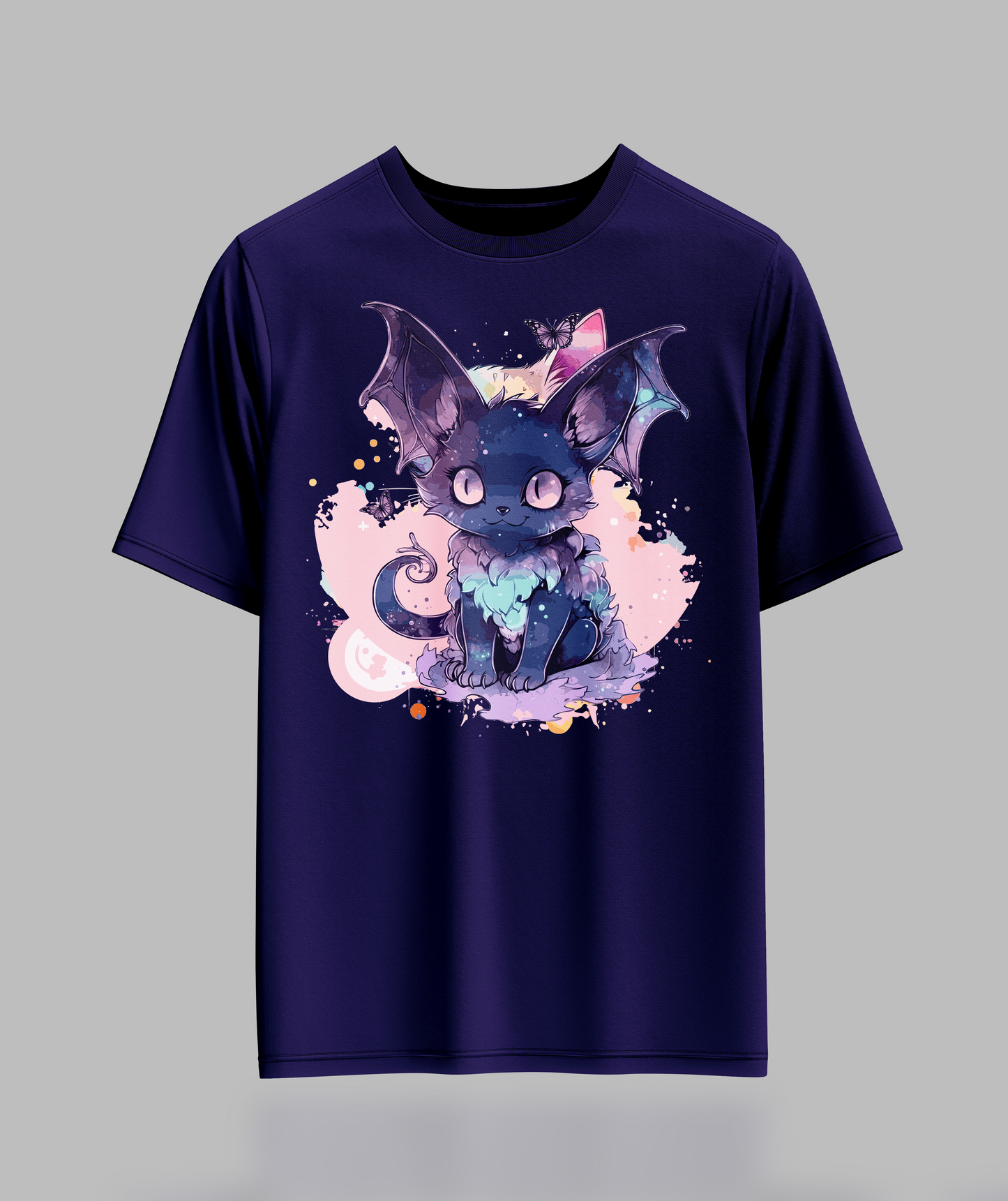 Pastal Bat Cat T-Shirt