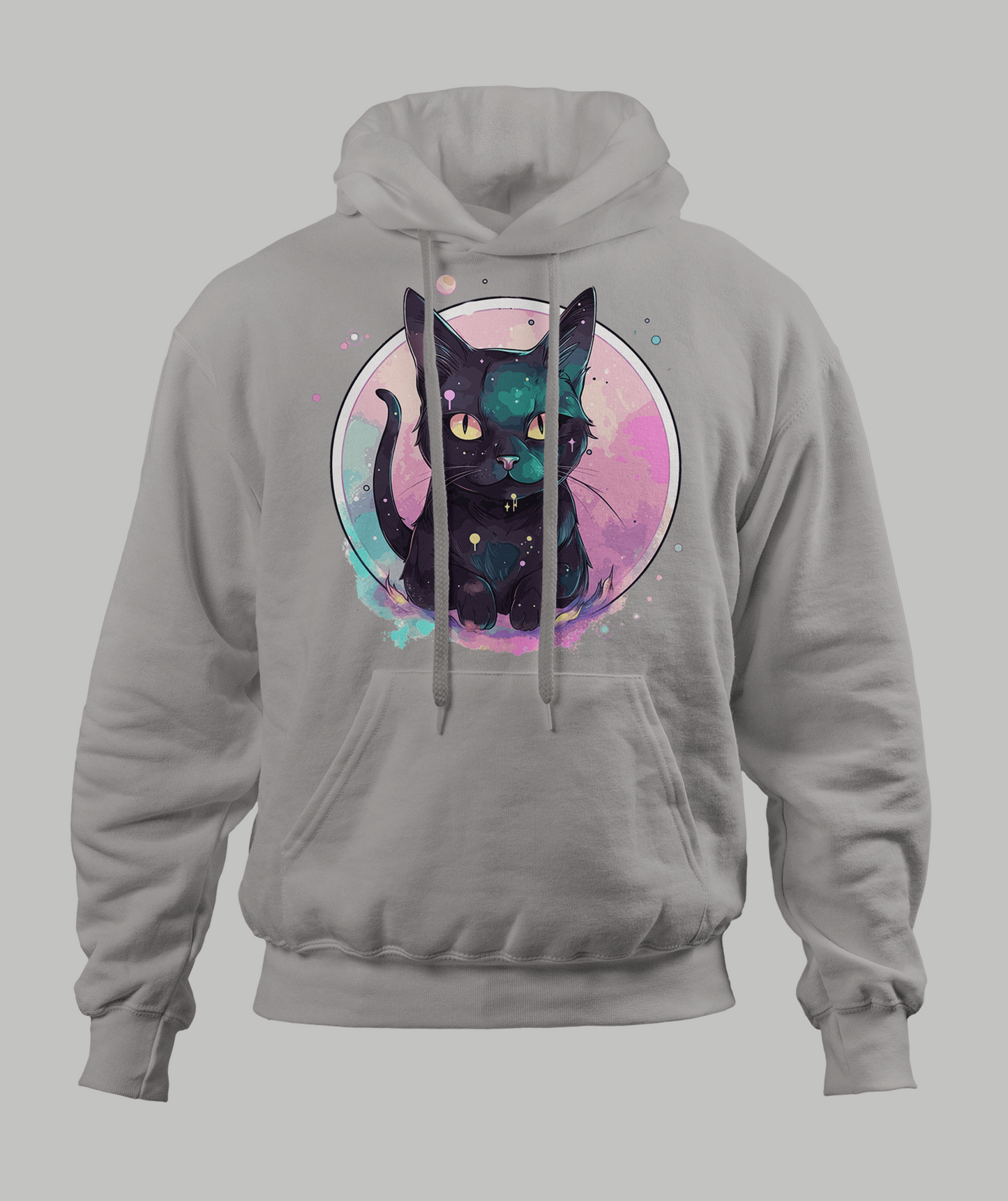 Pastal Orb Cat Hoodie