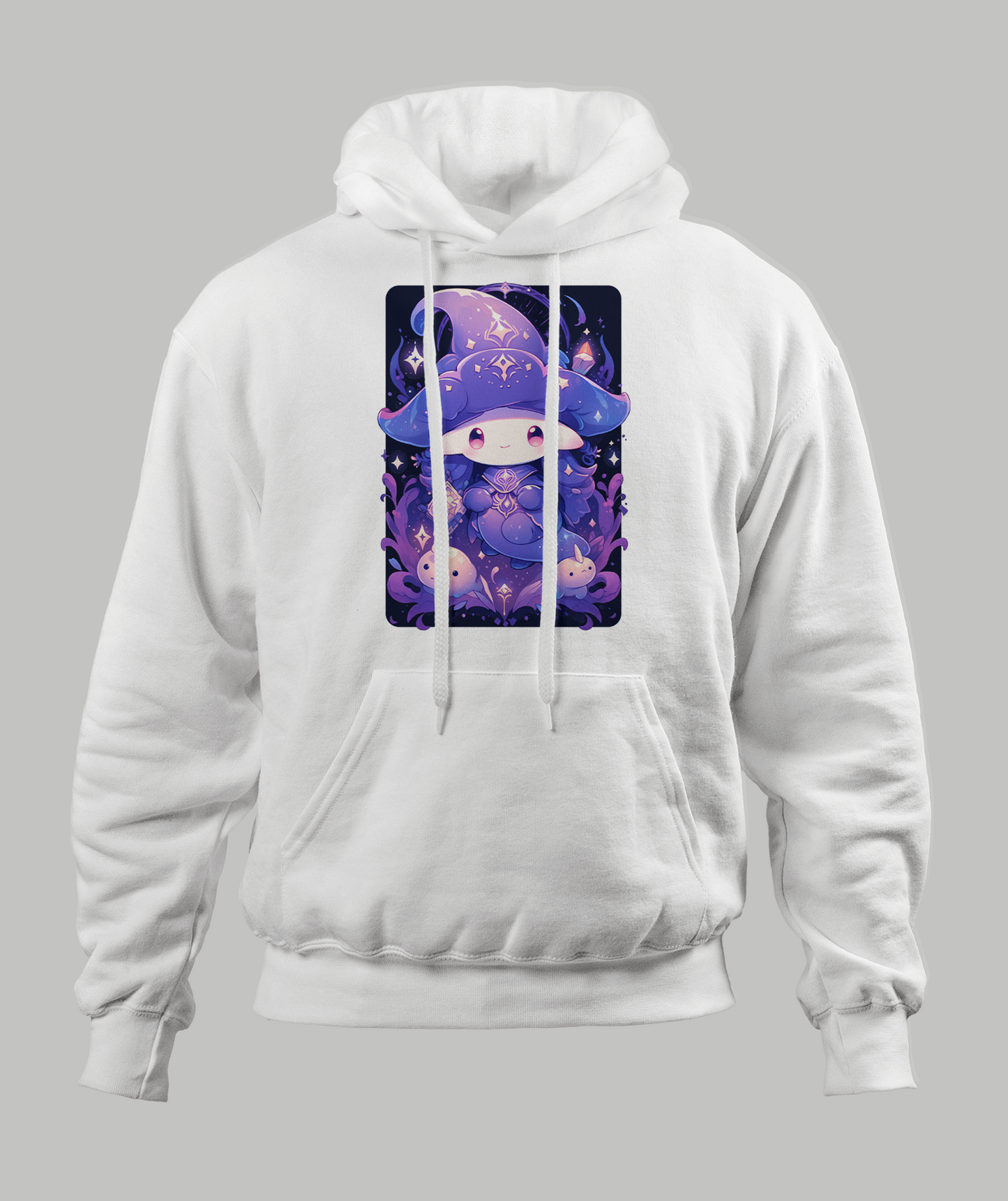 Axolotl Witch Hoodie