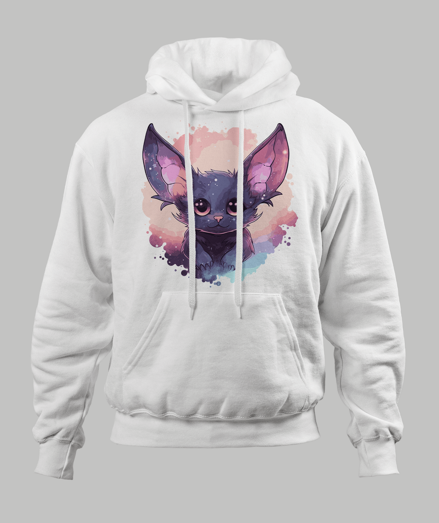 Pastal Cute Bat Hoodie