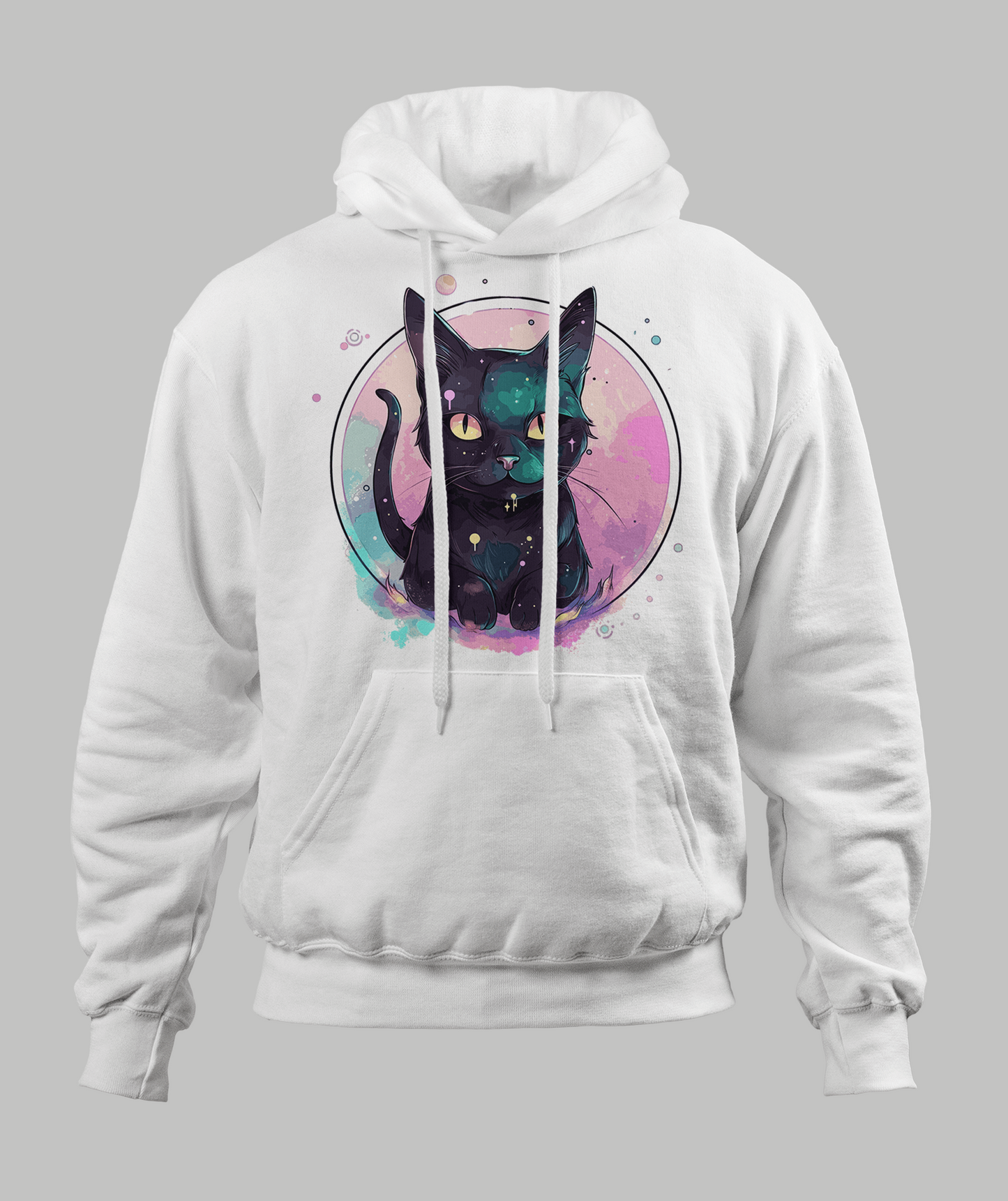 Pastal Orb Cat Hoodie