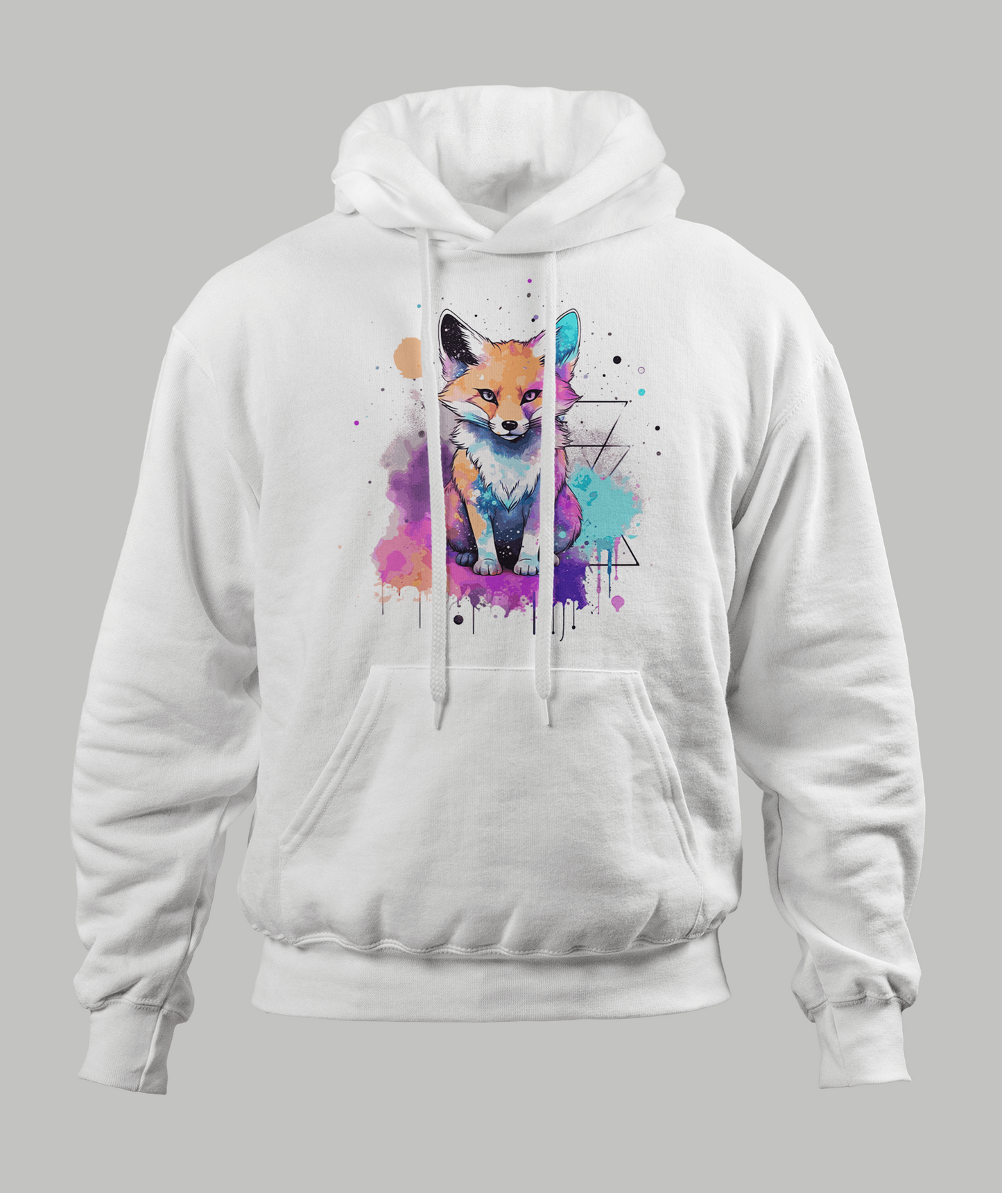 Pastal Fox Hoodie