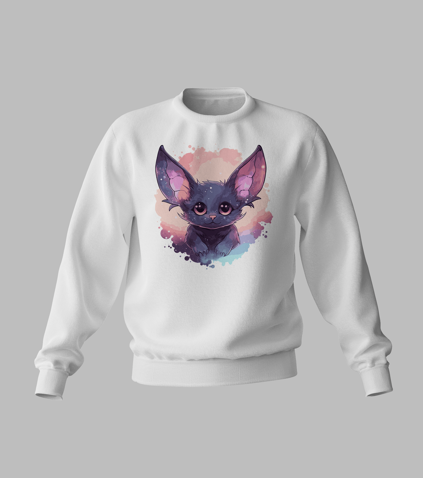 Pastal Cute Bat Sweater