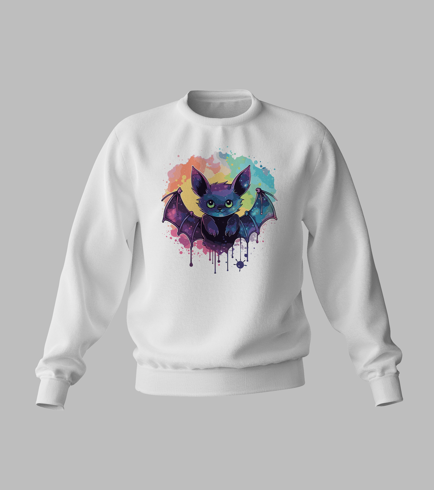 Pastal Bat Sweater