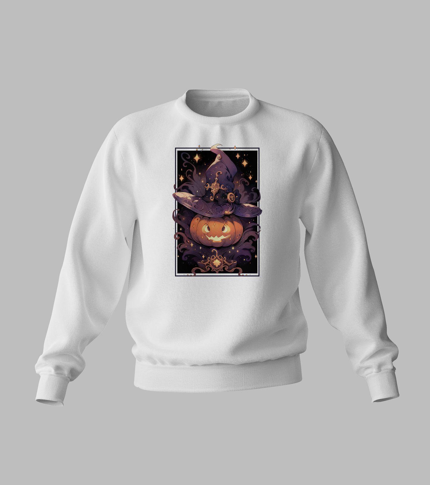 Witch Hat Pumpkin Sweater