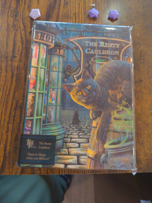 Rusty Cauldron note book